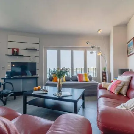 דירה Superbe Appartement, Vue Panoramique Sur La Grande Plage ביאריץ